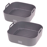 Artikelbild 1 für LURCH Backformen für Heißluftfritteuse S 00070205 Silikon Ø 17,0 x 17,0 cm, 2 St., Artikelnummer 729139