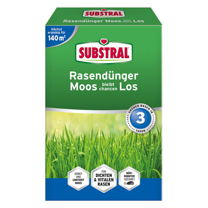 Artikelbild für SUBSTRAL® MOOS bleibt chancenLOS Rasendünger 4,2 kg, Artikelnummer 664898