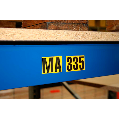 Artikelbild 4 für EICHNER Ziffern 0-9 Magnete gelb 22,5 x 32,5 cm, 2 Bogen, Artikelnummer 702539