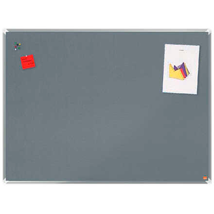 Artikelbild für nobo Pinnwand Premium Plus 120,0 x 90,0 cm Textil grau, Artikelnummer 784318