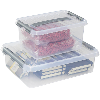 Artikelbild 11 für sunware Q-line Aufbewahrungsbox 10,0 l transparent 40,0 x 30,0 x 12,0 cm, 1 St., Artikelnummer 145692