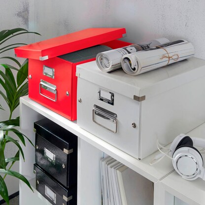 Artikelbild 3 für LEITZ Click & Store Aufbewahrungsbox 16,7 l rot 28,1 x 36,9 x 20,0 cm, 1 St., Artikelnummer 235339