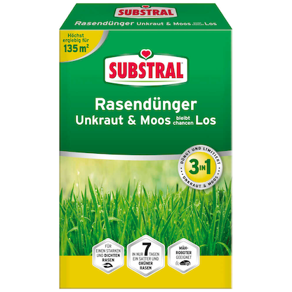 Artikelbild für SUBSTRAL® Unkraut & Moos bleibt chancenLOS Rasendünger 4,0 kg, Artikelnummer 664866