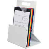 Artikelbild 1 für EICHNER Tischprospekthalter grau DIN A4 27,0 x 19,0 x 39,0 cm, 1 St., Artikelnummer 286265