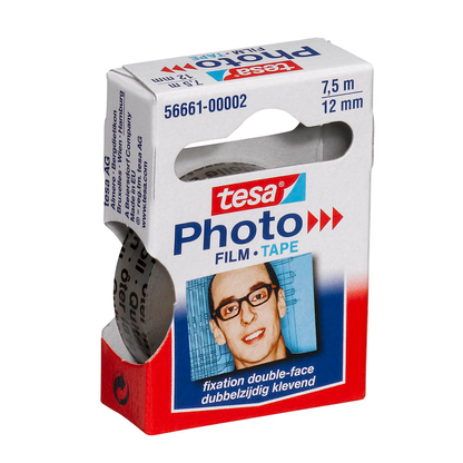 Artikelbild für tesa Photo Film 56661 doppelseitiges Klebeband 12,0 mm x 7,5 m, 1 Rolle, Artikelnummer 483735