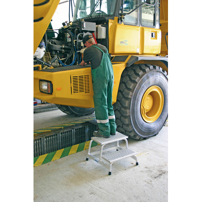 Artikelbild 5 für KRAUSE Montagetritt STABILO silber 2 Stufen, H: 63,0 cm, Artikelnummer 567848