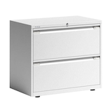 Artikelbild 1 für BISLEY Essentials Hängeregistraturschrank verkehrsweiß 2 Schubladen 80,0 x 47,0 x 69,3 cm, 1 St., Artikelnummer 452704