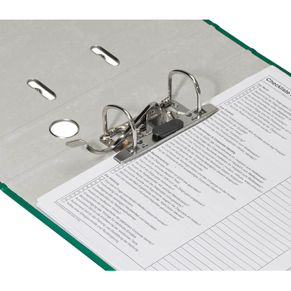 Artikelbild 2 für bene No.1 Power Ordner grün Kunststoff 5,2 cm DIN A4, 1 St., Artikelnummer 426296