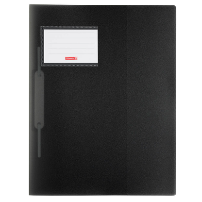 Artikelbild für BRUNNEN Schnellhefter FACT!pp Kunststoff schwarz transluzent DIN A4, 1 St., Artikelnummer 757413