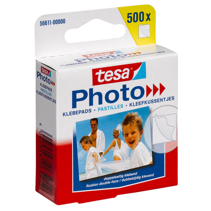 Artikelbild für tesa Photo doppelseitige Klebepads, 1,2 x 1,3 cm, 500 St., Artikelnummer 483685