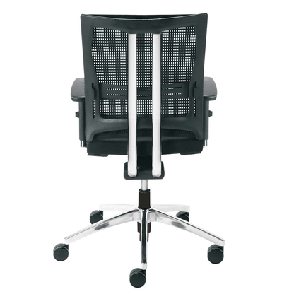 Artikelbild 3 für Nowy Styl Bürostuhl Net-Motion Stoff schwarz, Gestell chrom, Artikelnummer 378784