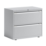 Artikelbild 1 für BISLEY Essentials Hängeregistraturschrank lichtgrau 2 Schubladen 80,0 x 47,0 x 69,3 cm, 1 St., Artikelnummer 452678