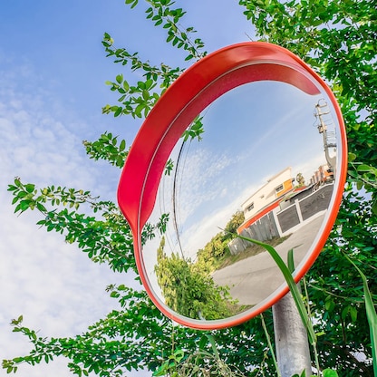 Artikelbild 5 für relaxdays Verkehrsspiegel Durchmesser 58,0 cm, Artikelnummer 519682