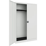 Artikelbild 1 für mauser Stahlschrank BF 5-12 G - 7035/7035 lichtgrau 1 Fachboden 120,0 x 50,0 x 195,0 cm, aufgebaut, 1 St., Artikelnummer 600241