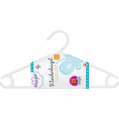 Artikelbild 3 für Beauty Baby Kinder-Kleiderbügel farbsortiert, 8 St., Artikelnummer 435794