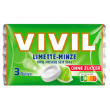 Artikelbild 1 für VIVIL® Limette-Minze ohne Zucker Bonbons 84,0 g, Artikelnummer 149597