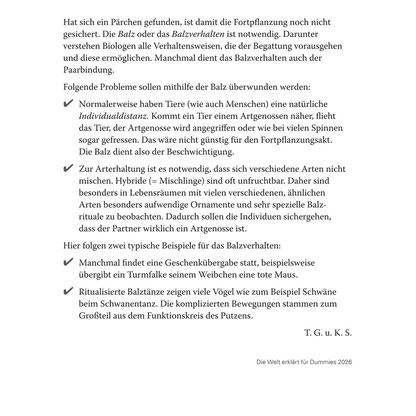 Artikelbild 13 für Harenberg Abreißkalender Die Welt erklärt für Dummies 2026, 1 St., Artikelnummer 551216