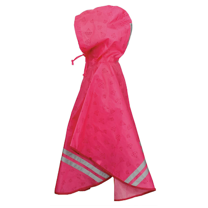 Artikelbild 3 für ROTH Mädchen Regenponcho Diamant rosa Einheitsgröße 1 St., Artikelnummer 581339
