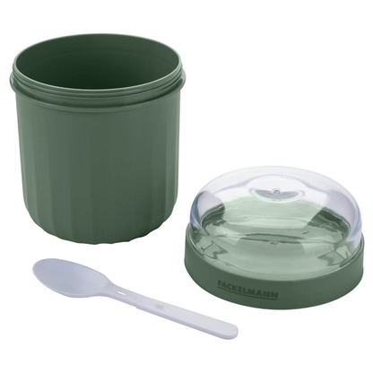 Artikelbild 3 für FACKELMANN Speisebehälter Müsli To Go grün/weiß 0,5 l, 1 St., Artikelnummer 584207