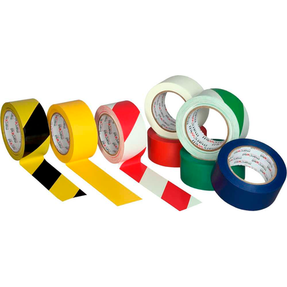 Artikelbild 2 für EICHNER Bodenmarkierungsband gelb, schwarz 5,0 cm x 33,0 m, Artikelnummer 702419