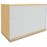 Artikelbild 1 für fm fastline Rollladenschrank silber, königsahorn 1 Fachboden 120,0 x 44,2 x 78,1 cm, Artikelnummer 160501