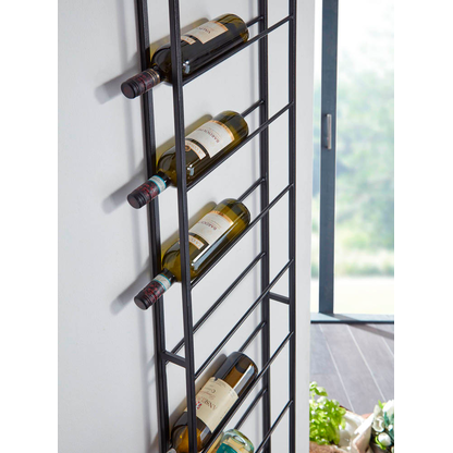 Artikelbild 4 für WOHNLING Weinregal schwarz 36,0 x 8,0 x 150,0 cm, 1 St., Artikelnummer 166399