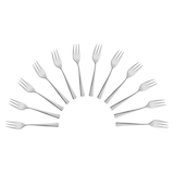 Artikelbild 1 für Amefa Kuchengabeln Dante silber satiniert, 12 St., Artikelnummer 548809