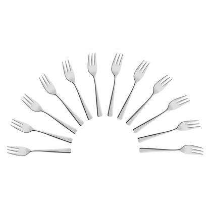 Artikelbild für Amefa Kuchengabeln Dante silber satiniert, 12 St., Artikelnummer 548809