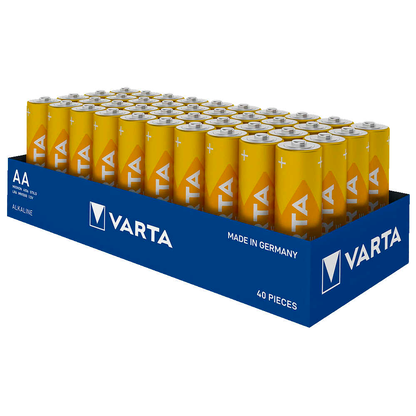 Artikelbild für VARTA Batterien LONGLIFE Alkali-Mangan Mignon AA 1,5 V, 40 St., Artikelnummer 423612