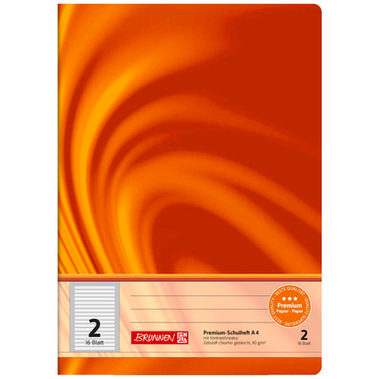Artikelbild 2 für BRUNNEN Schulheft Vivendi Lineatur 2 liniert DIN A4 ohne Rand, 16 Blatt, 1 St., Artikelnummer 602687