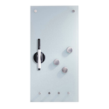 Artikelbild 1 für Zeller Glas-Magnettafel 20,0 x 40,0 cm weiß, Artikelnummer 132845