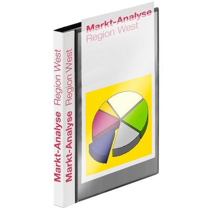 Artikelbild für FolderSys Sichtbuch DIN A5, 20 Hüllen schwarz, 1 St., Artikelnummer 362871