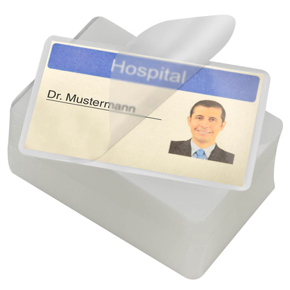 Artikelbild 3 für LMG Laminierfolien glänzend für Ausweisformat 125 micron, 100 St., Artikelnummer 256487