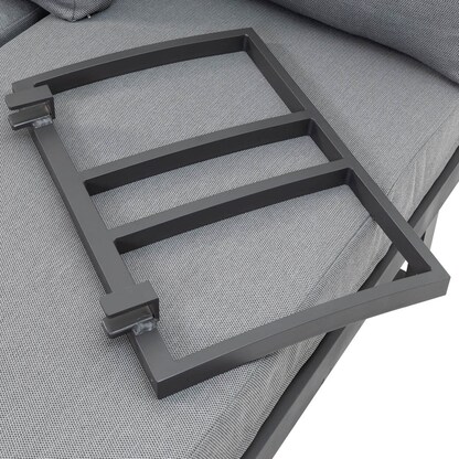 Artikelbild 22 für greemotion Loungegruppe Samara grau, anthrazit Holz, Metall, 8-teilig, Artikelnummer 422851