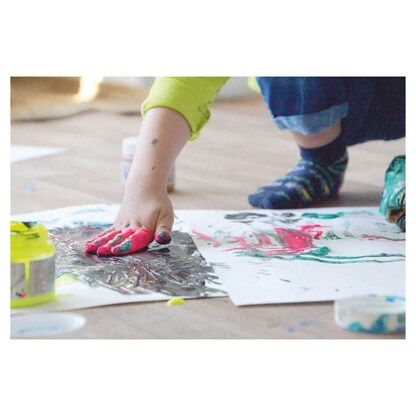 Artikelbild 2 für KREUL MUCKI #wildChild Fingerfarben farbsortiert, 8 St., Artikelnummer 115398