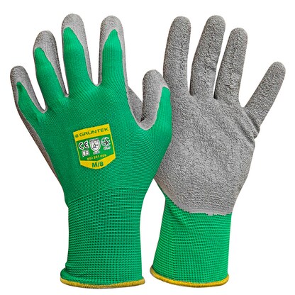 Artikelbild für GRÜNTEK® unisex Gartenhandschuhe grün Größe 8, 5 Paar, Artikelnummer 316788