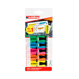 Artikelbild 1 für 4 + 1 GRATIS: edding 7 Mini Textmarker farbsortiert, 4 St. + GRATIS 1 St., Artikelnummer 347528