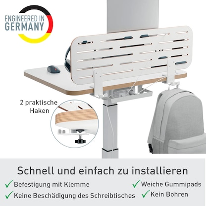 Artikelbild 11 für LEITZ Pegboard Anbau-Schreibtisch-Organizer weiß , 1 St., Artikelnummer 401549