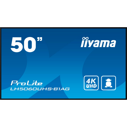 Artikelbild 2 für iiyama ProLite LH5060UHS-B1AG UHD-Display, schwarz, 126,0 cm (50,0 Zoll), Artikelnummer 540718