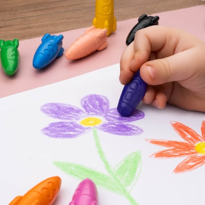 Artikelbild 9 für JOLLY Rocket Wachsmalstifte farbsortiert, 12 St., Artikelnummer 609749