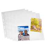 Artikelbild 1 für VELOFLEX Fotosichthüllen 10x15 cm transparent glasklar, 5 St., Artikelnummer 672772