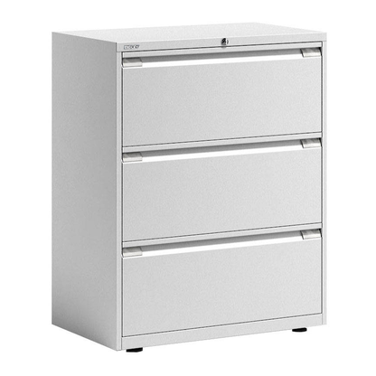 Artikelbild für BISLEY Essentials Hängeregistraturschrank verkehrsweiß 3 Schubladen 80,0 x 47,0 x 100,0 cm, 1 St., Artikelnummer 452781