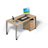 Artikelbild 1 für HAMMERBACHER Akandia Büromöbel-Set eiche, Artikelnummer 626869