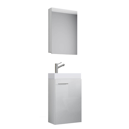 Artikelbild für VCM my bath Badmöbel-Set 3-teilig Slito 914136 weiß 41,0 x 22,0 x 130,0 cm, Artikelnummer 388274