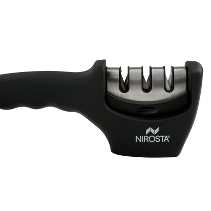 Artikelbild 2 für NIROSTA Messerschärfer Quick-Sharp schwarz, silber, 1 St., Artikelnummer 584167