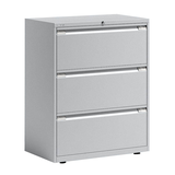 Artikelbild 1 für BISLEY Essentials Hängeregistraturschrank lichtgrau 3 Schubladen 80,0 x 47,0 x 100,0 cm, 1 St., Artikelnummer 452779