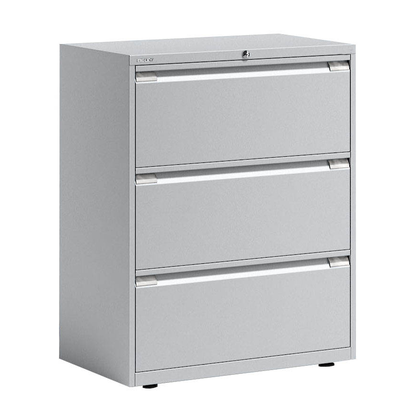 Artikelbild für BISLEY Essentials Hängeregistraturschrank lichtgrau 3 Schubladen 80,0 x 47,0 x 100,0 cm, 1 St., Artikelnummer 452779
