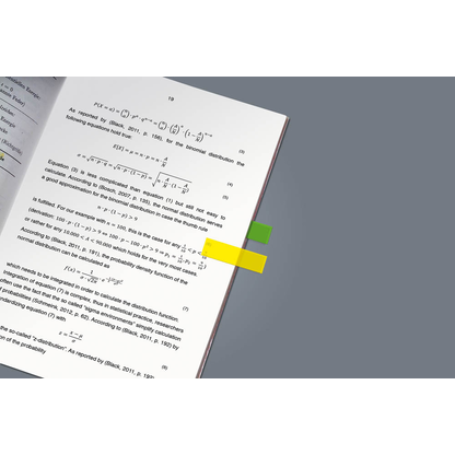 Artikelbild 4 für SIGEL TRANSPARENT Haftmarker farbsortiert 5x 40 Streifen, Artikelnummer 381095