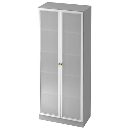 Artikelbild für HAMMERBACHER Savona Vitrine lichtgrau 4 Fachböden, Artikelnummer 281964