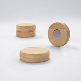 Artikelbild 1 für SIGEL Magnete braun, Holz Ø 3,3 x 0,9 cm, 4 St., Artikelnummer 636454